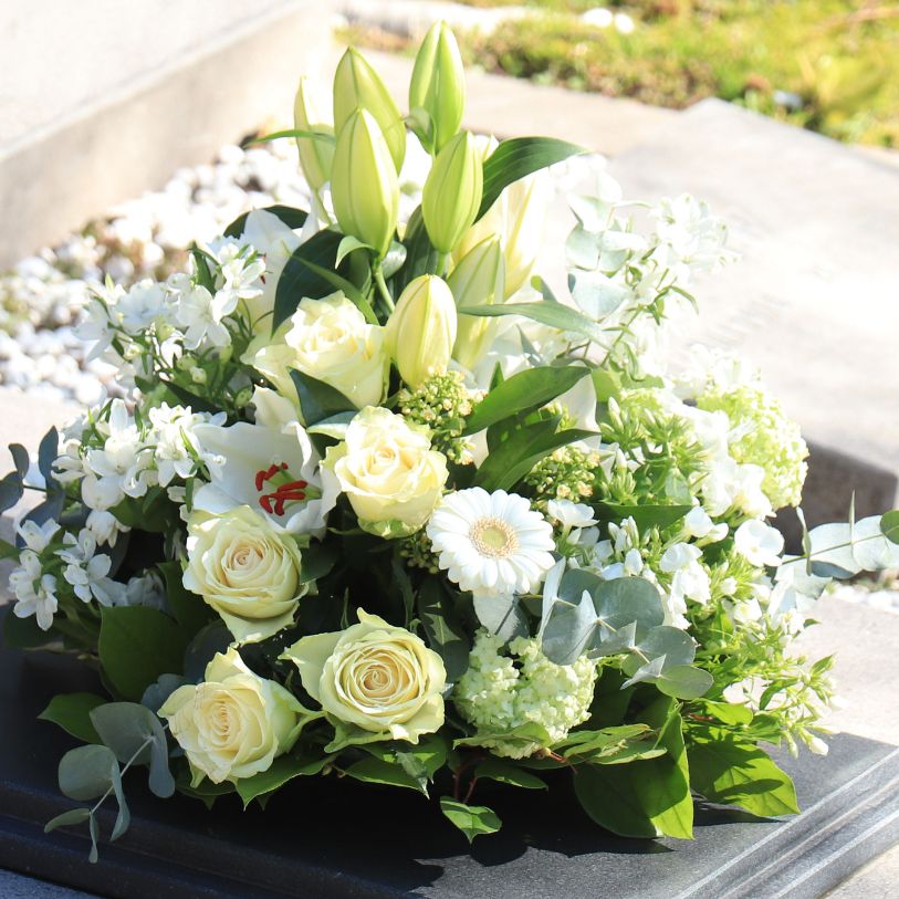 hautajaiskukkien valinta