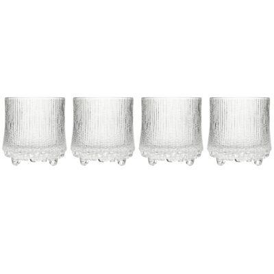 Iittala Ultima Thule On the rocks lasi, 4-pakkaus Kirkas