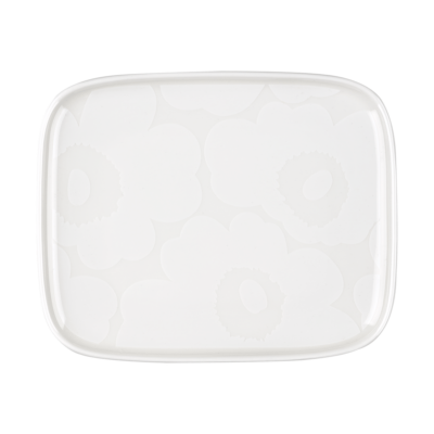 Marimekko Unikko lautanen 12x15 cm White