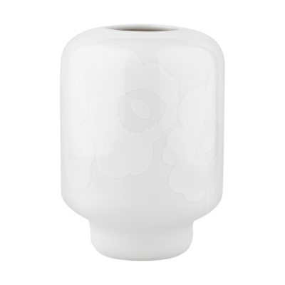 Marimekko Unikko maljakko keramiikkaa 18 cm White