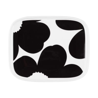 Marimekko Iso Unikko vati 12x15 cm White-black