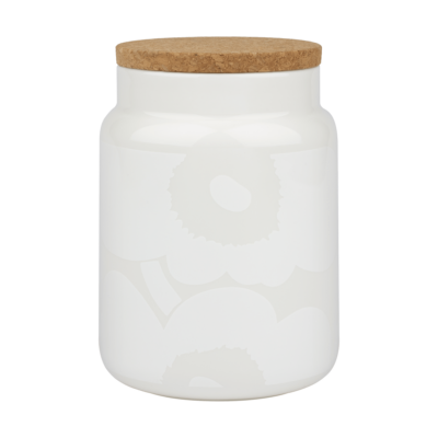 Marimekko Unikko purkki 1,2 l White