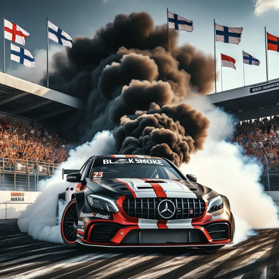 Black Smoke Racing AI-taide