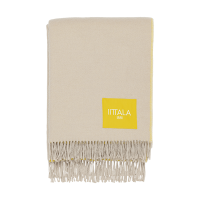 Iittala Play huopa 130x180 cm Beige-keltainen