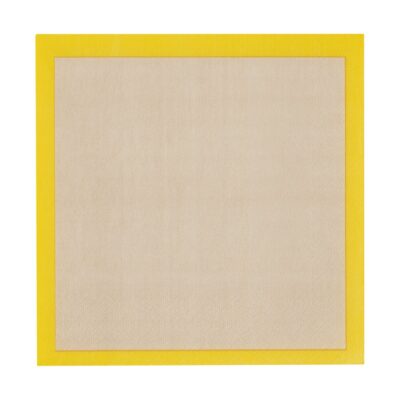 Iittala Play paperiservetit 33x33 cm 20 kpl Beige-keltainen