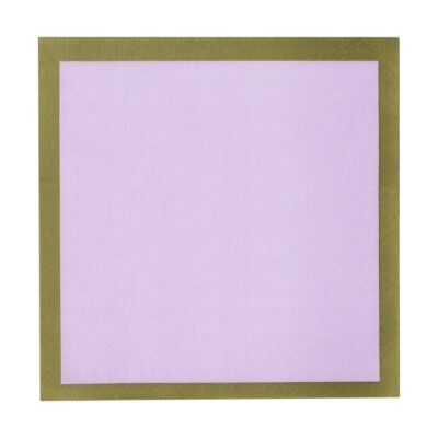 Iittala Play paperiservetit 33x33 cm 20 kpl Lila-oliivi