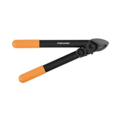Fiskars PowerGear puutarhan pienet voimasakset alasinmalli L31