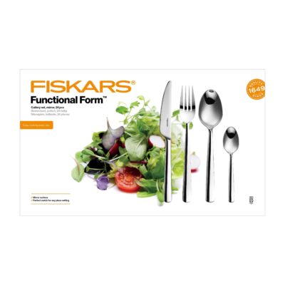 Fiskars Functional Form aterinsetti 24 osaa kiiltävä