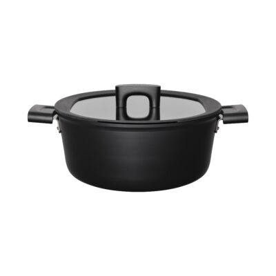 Fiskars Hard Face kattila 5 L / 26 cm kannella