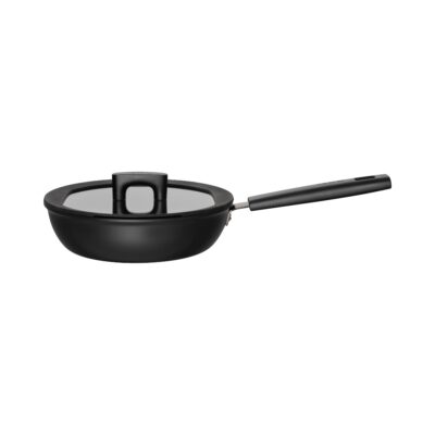 Fiskars Hard Face paistokasari 24 cm / 2,2 L kannella