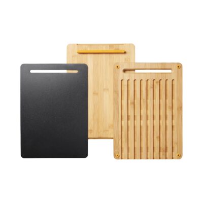Fiskars Functional Form leikkuulautasetti, bambu