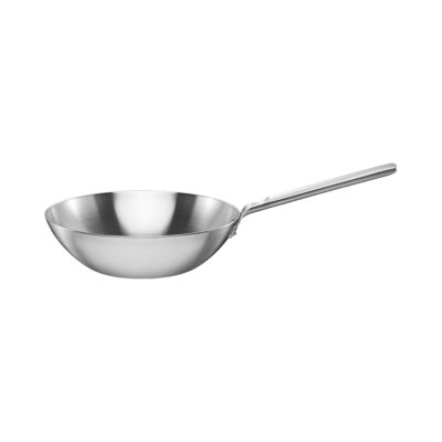 Fiskars Norden teräswokkipannu 28 cm, pinnoittamaton