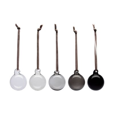 Iittala Iittala lasipallo Ø4 cm, 5-pack Harmaa