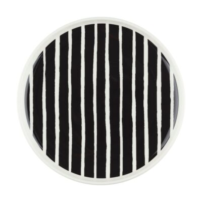 Marimekko Oiva Piccolo lautanen Ø20 cm White-black