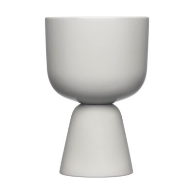 Iittala Nappula ruukku Ø12,5 cm k19 cm Vaaleanharmaa
