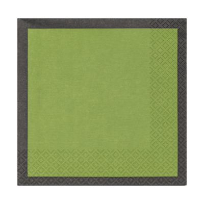 Iittala Play paperiservetit 33x33 cm 20 kpl Vihreä-musta