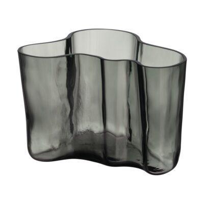 Iittala Alvar Aalto vaasi 140 mm Tummanharmaa