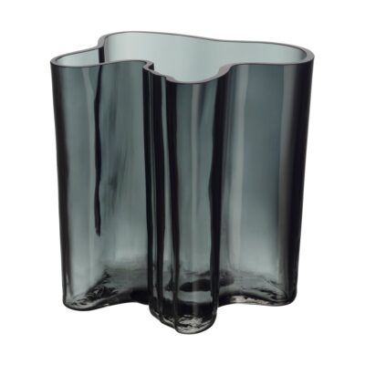 Iittala Alvar Aalto vaasi 200 mm Tummanharmaa