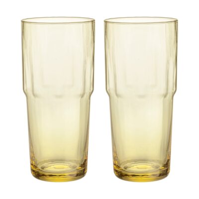 Iittala Solare juomalasi korkea 39 cl 2-pack. Tulikulta