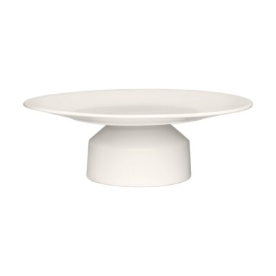 Iittala Solare tarjoiluvati matala 9,5xØ30 cm Valkoinen