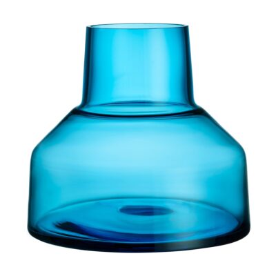 Iittala Solare vaasi matala 20xØ22 cm Elektrinen sininen