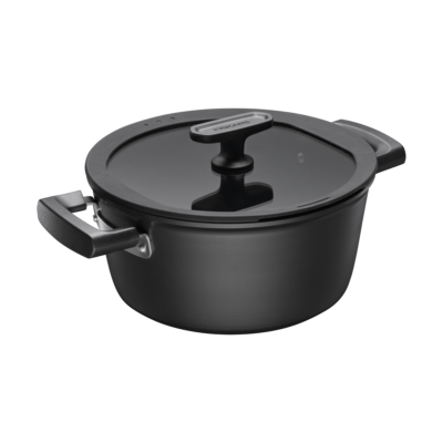 Fiskars Hard Face kattila kannella Ceratec Superior 3,5 L
