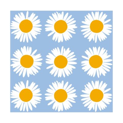 Marimekko Auringonkukka lautasliina 33x33 cm 20 kpl Blue