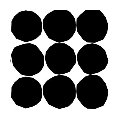 Marimekko Kivet servietti 33x33 cm 20-pakkaus Black-White