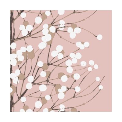 Marimekko Lumimarja servietti 33x33 cm 20-pakkaus Rose