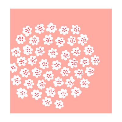 Marimekko Puketti lautasliina 33x33 cm 20 kpl Ruusu