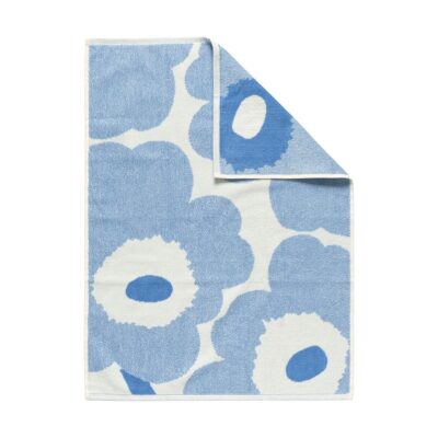 Marimekko Unikko pyyhe 50 x 70 cm Sininen