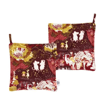 Moomin Arabia Juhlahetket muumi patalaput 2-pack 22x22 cm