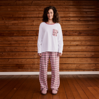 Finlayson Aino pyjama Vaaleanpunainen