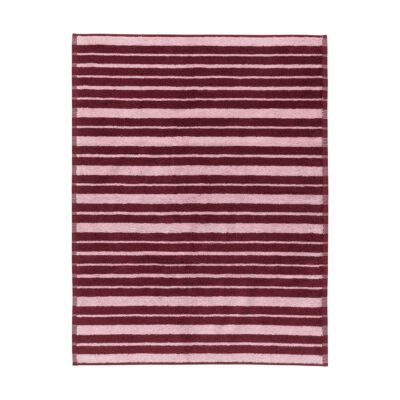 Marimekko Raide kylpyhuonematto 50x70 cm Burgundinpunainen