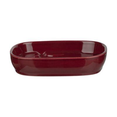 Marimekko Unikko saippua-alusta. Burgundy