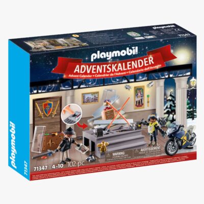 Playmobil 71347 Joulukalenteri Poliisi Museovarkaus 2023