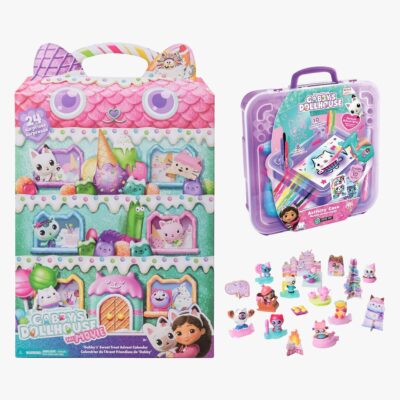 Gabbyn Nukketalo Joulukalenteri & Airbrush Art Askartelusetti_1