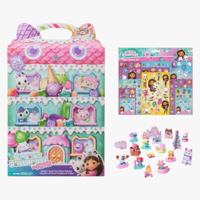 Gabbyn nukketalo Joulukalenteri & Mega Set Tarrat_1